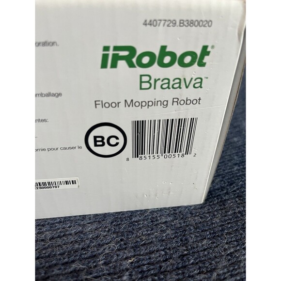 iRobot Braava Mop 380t Wet Mopping And dry Sweeping With Extra Wet Cloths - Picture 3 of 6